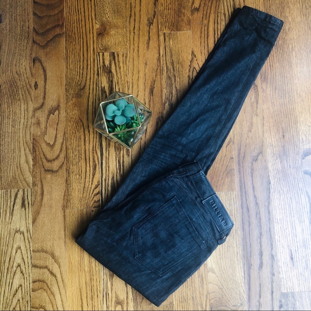 Dark Wash Selvedge Denim, Skinny Billiam Jeans
